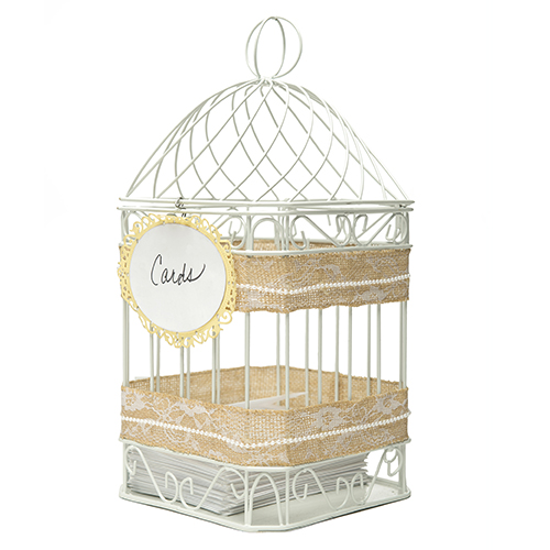 BIRD CAGE CARD HOLDER 